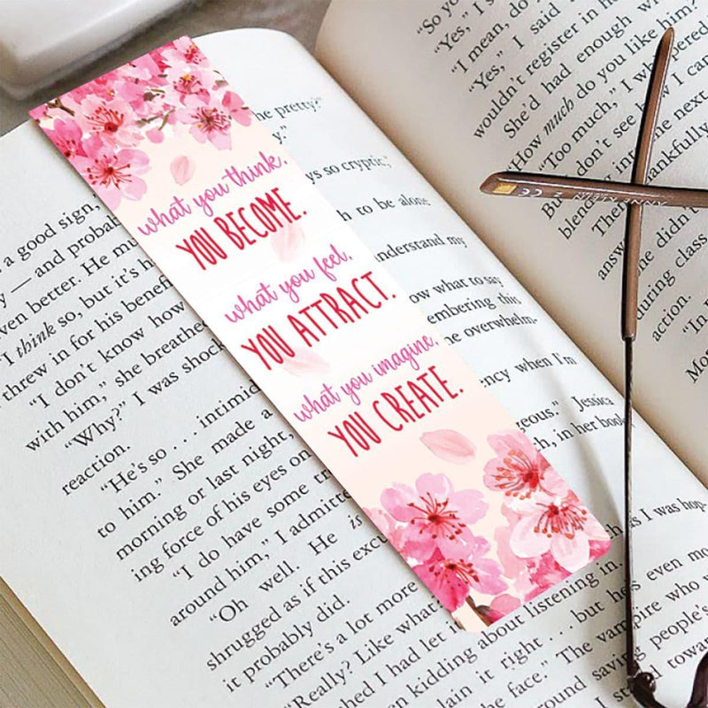 Magnetic Bookmark: What you think you become - SpectrumStore SG