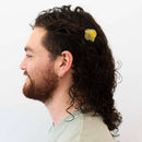 Mini Hair Claw Clip - Lemon