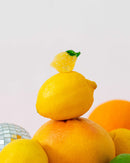 Mini Hair Claw Clip - Lemon