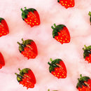 Mini Hair Claw Clip - Red Strawberry