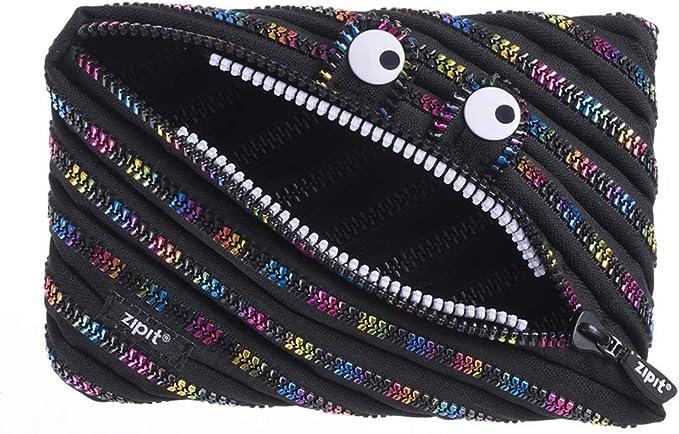 Monster Jumbo Pouch Blk & Rainbow - SpectrumStore SG