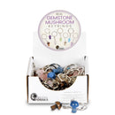 Gemstone Mushroom Keyring