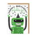 Robot Birthday Card