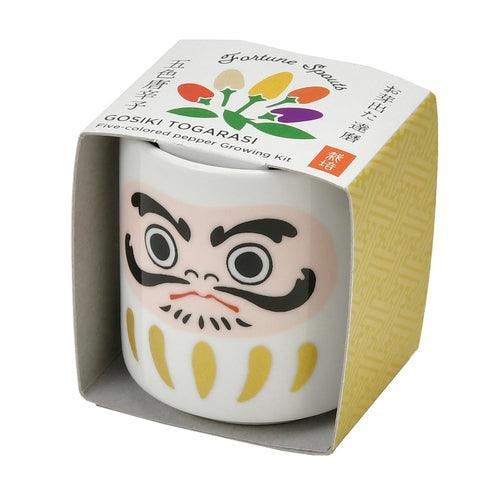 Omedeta Ochoko - Daruma White - Ornamental Pepper - SpectrumStore SG