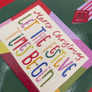 Christmas Gin Merry Christmas Card