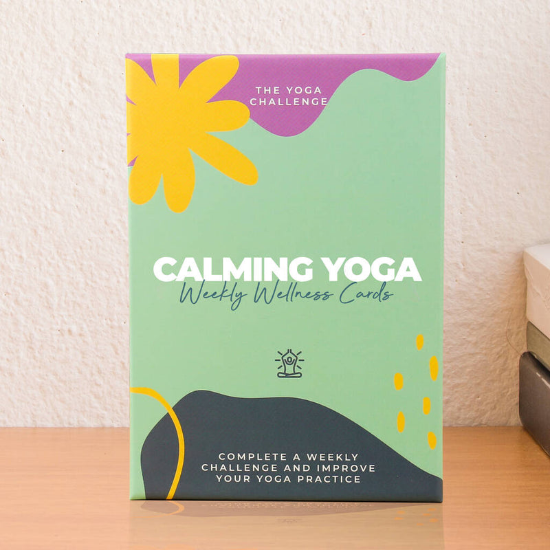 Calming Yoga Weekly Wellness Cards
