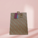 Pattern Waves Kraft Gift Bag - SpectrumStore SG