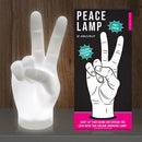Peace Sign Hand Light Lamp
