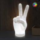 Peace Sign Hand Light Lamp