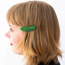 Hair Clip Set - Pickle Alligator