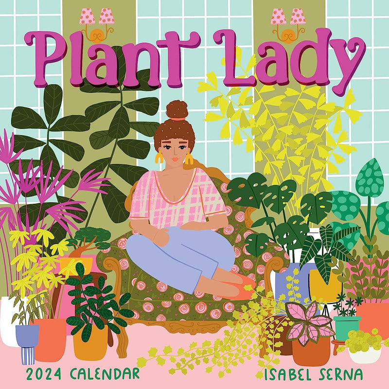 Plant Lady Wall Calendar 2024 (Pre-Order Arrives Mid October) - SpectrumStore SG