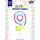 Birthday Candle - 9th Birthday