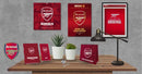 2026 Desk Easel Calendar - Arsenal FC (Pre-Order Arrives End Nov)