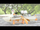 Dual Power Solar Rowboat