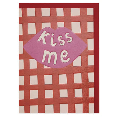 Kiss me Card
