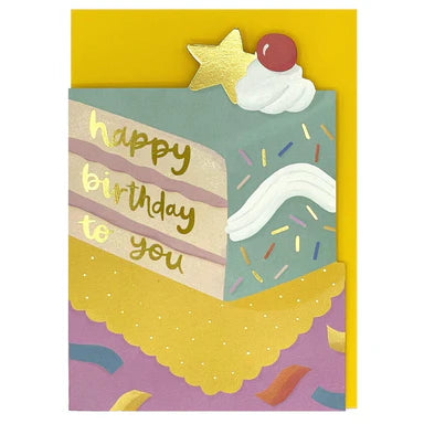 Happy Birthday to you - Cake Card