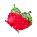 Large Hair Claw Clip - Red Strawberry