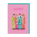 The Beatles Birthday Card