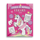 Book Sticker By Number - Unicorn