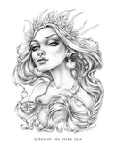 Wildflower Folk Colouring Book