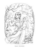 Wildflower Folk Colouring Book