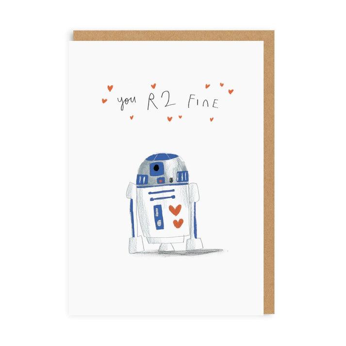You R2 Fine Greeting Card - SpectrumStore SG