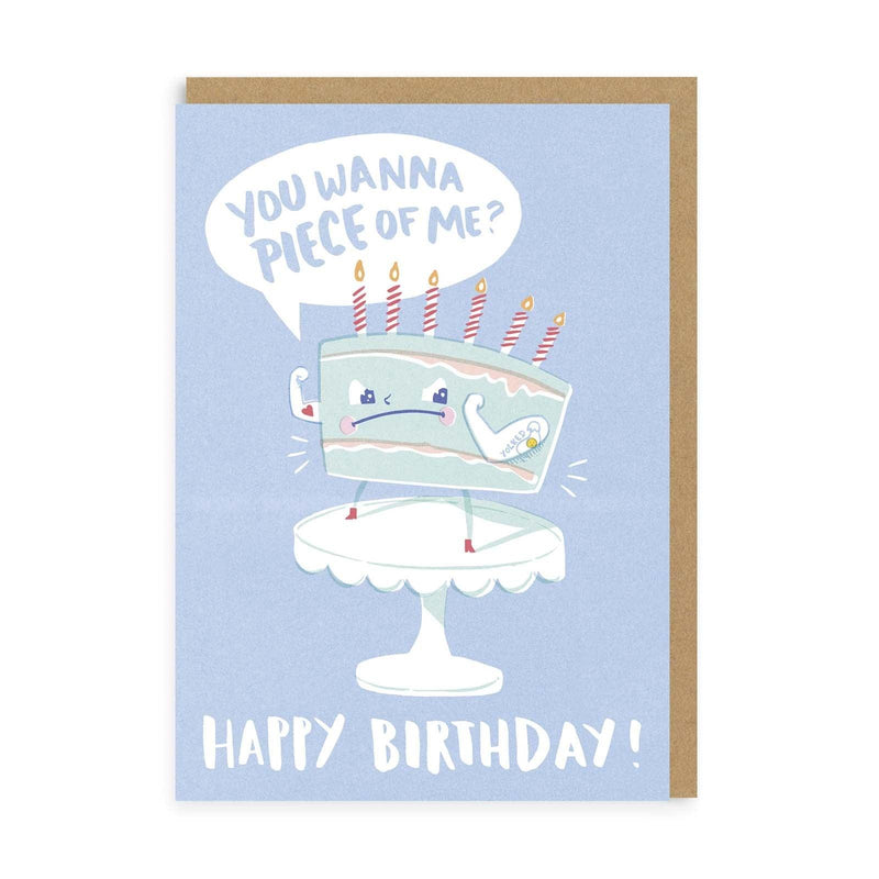 You Wanna Piece Of Me? Greeting Card - SpectrumStore SG