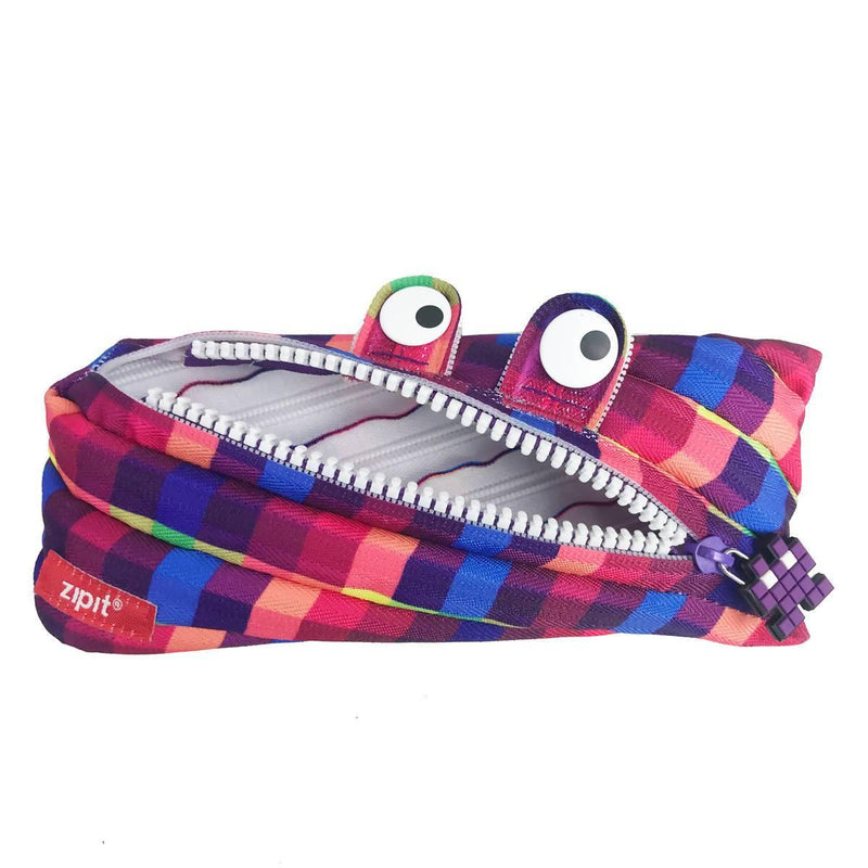 Pixel Monster Pouch Purple