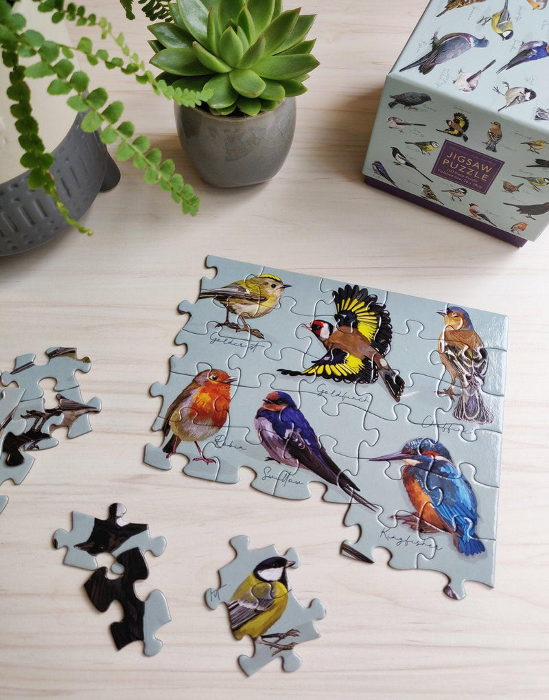 100 Piece Jigsaw Puzzle Cube - Patricia MacCarthy Birds - SpectrumStore SG