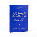 100 Things To Do With Dad Bucket List Scratch Book - SpectrumStore SG