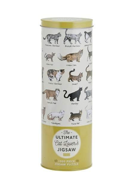 1000 Piece Jigsaw In A Tube - Cats Lovers - SpectrumStore SG