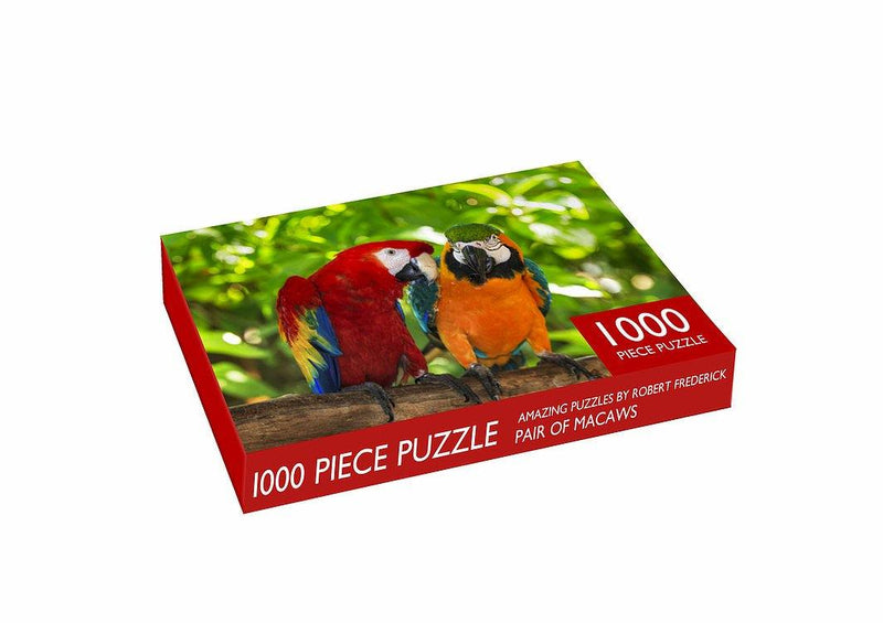 1000 Piece Jigsaw - Pair of Macaws - SpectrumStore SG