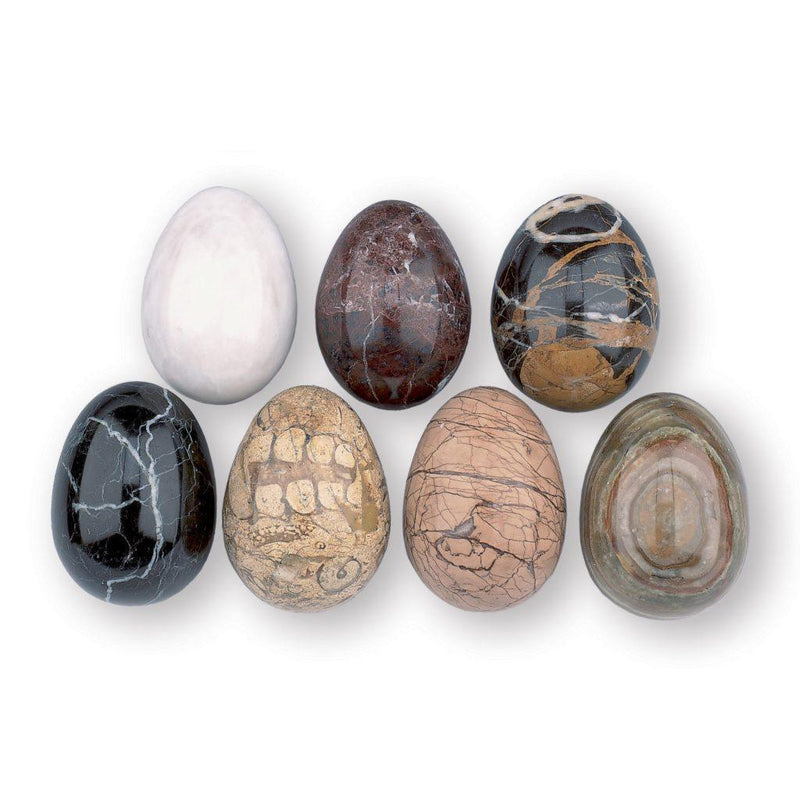 3 Inch Mixed Marble Eggs - SpectrumStore SG