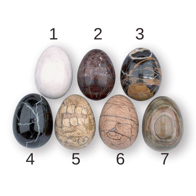 3 Inch Mixed Marble Eggs - SpectrumStore SG