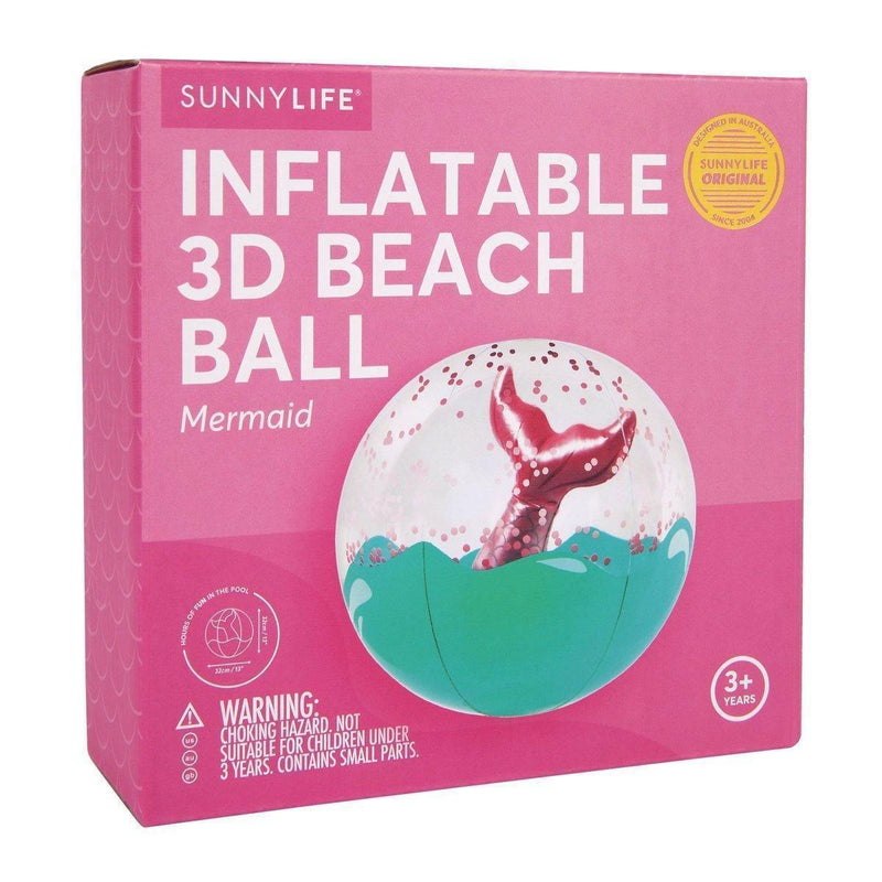 3D Beach Ball - Mermaid - SpectrumStore SG