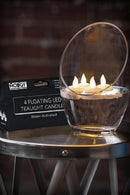 4 Floating LED Tealight Candles - SpectrumStore SG