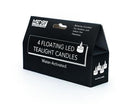 4 Floating LED Tealight Candles - SpectrumStore SG
