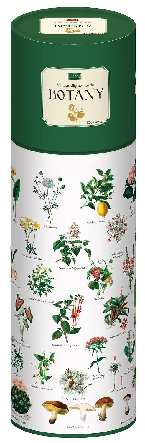 500 Pieces Jigsaw In A Tube - Botany Plants and Flowers - SpectrumStore SG