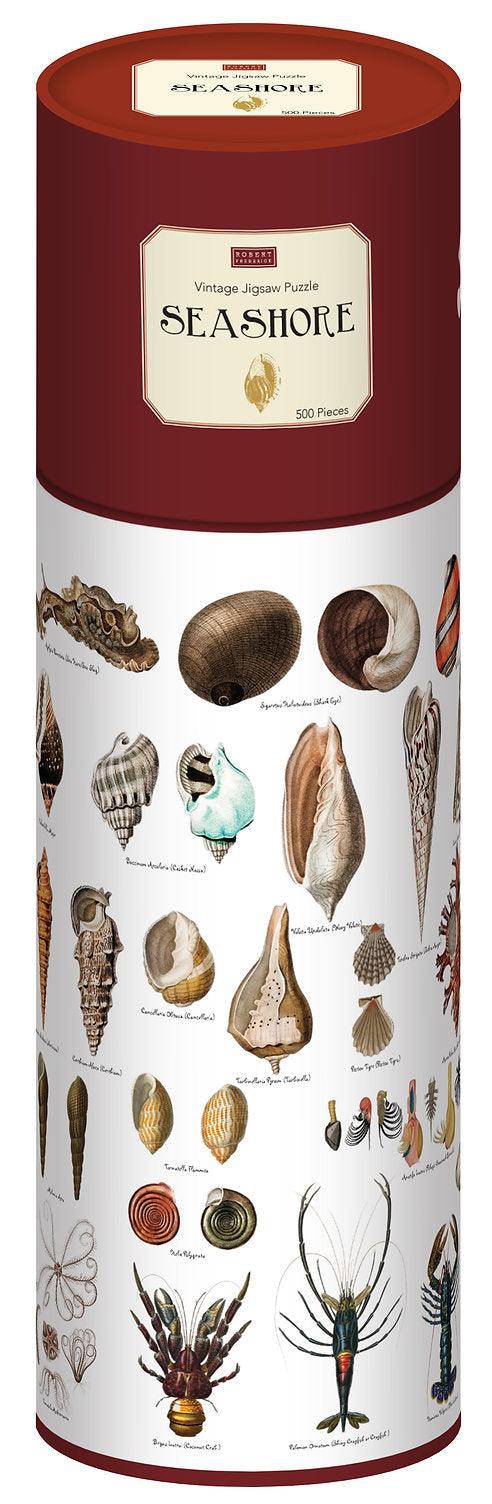 500 Pieces Jigsaw In A Tube - Seashore - SpectrumStore SG