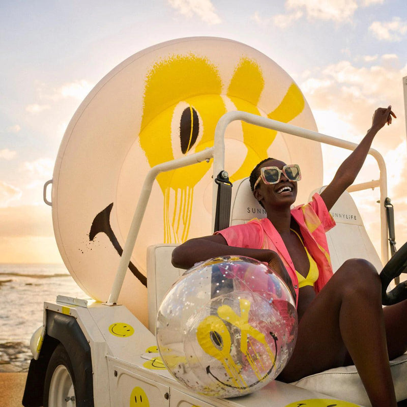 50Th Birthday Luxe Lie-On - Smiley - SpectrumStore SG