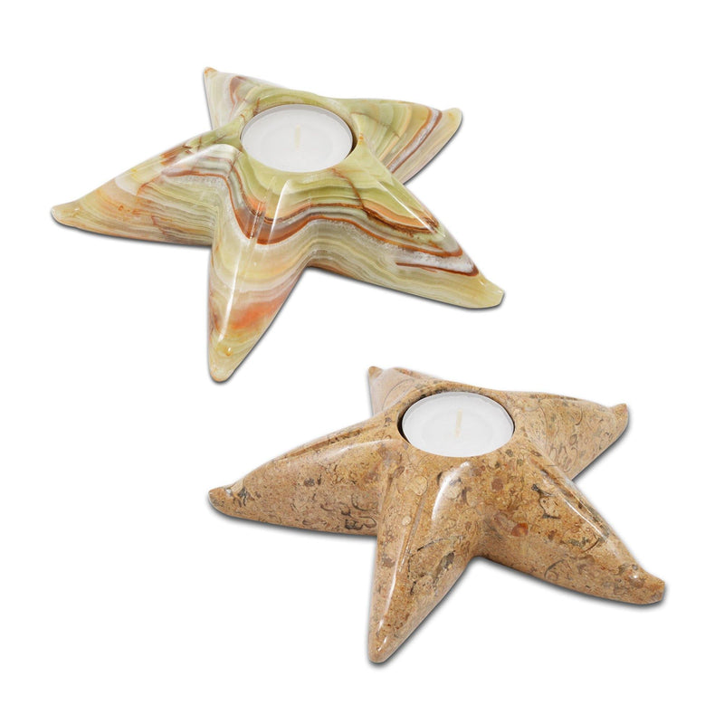 6 Inch Starfish Tea Light Holders - SpectrumStore SG
