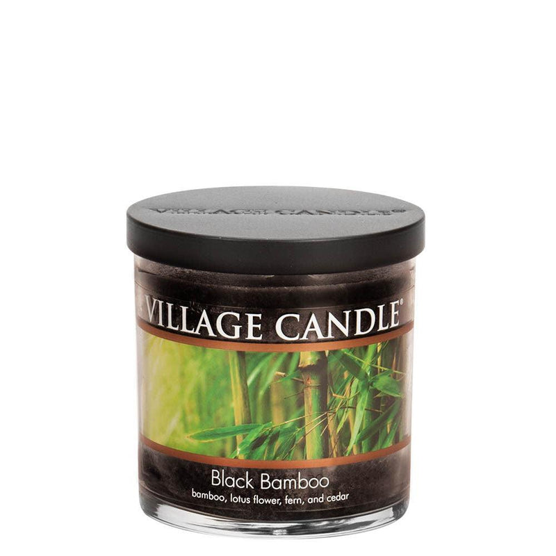 7.5Oz. Small Tumbler - Black Bamboo Candle - SpectrumStore SG