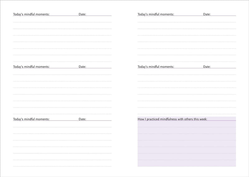 A Daily Dose of Mindfulness Journal - SpectrumStore SG