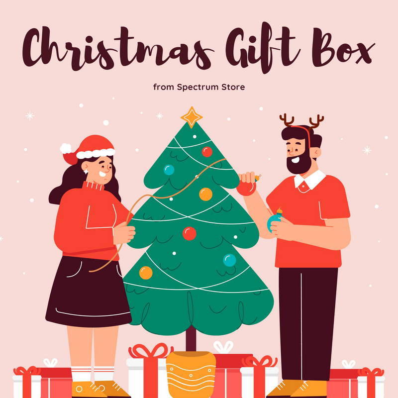 A Very Merry Christmas Gift Box - SpectrumStore SG