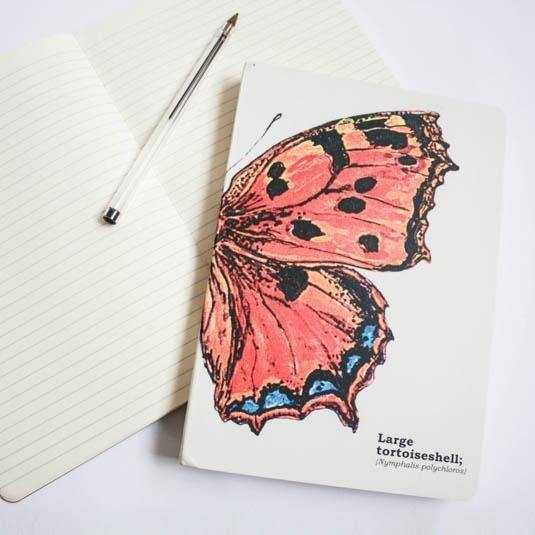 A5 Notebook: Multi Butterflies - SpectrumStore SG