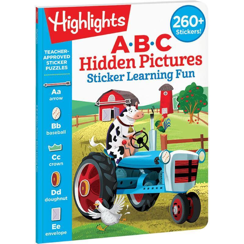 ABC Hidden Pictures Sticker Learning Fun - SpectrumStore SG