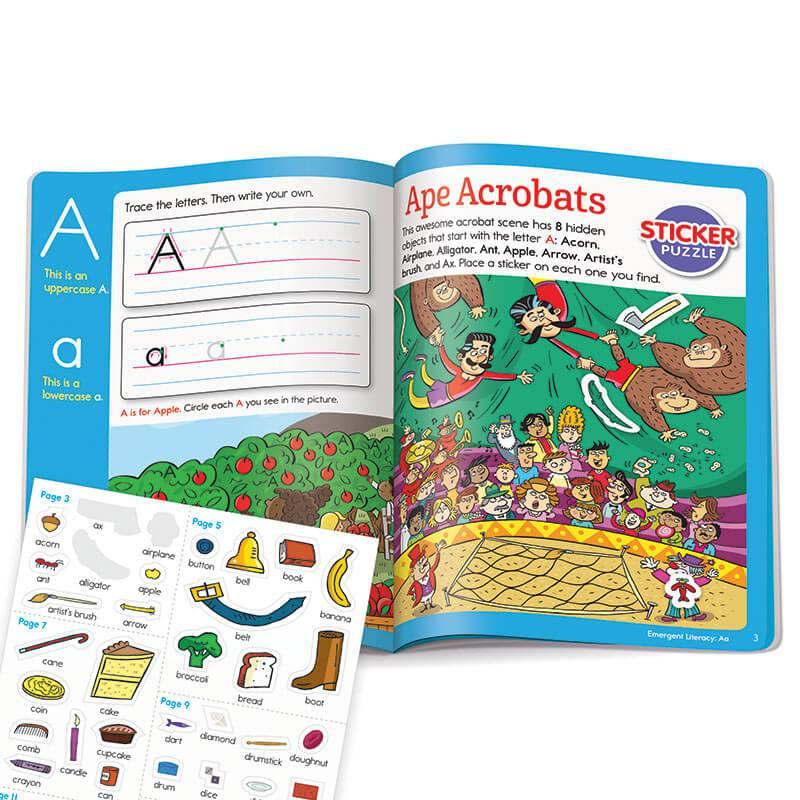 ABC Hidden Pictures Sticker Learning Fun - SpectrumStore SG