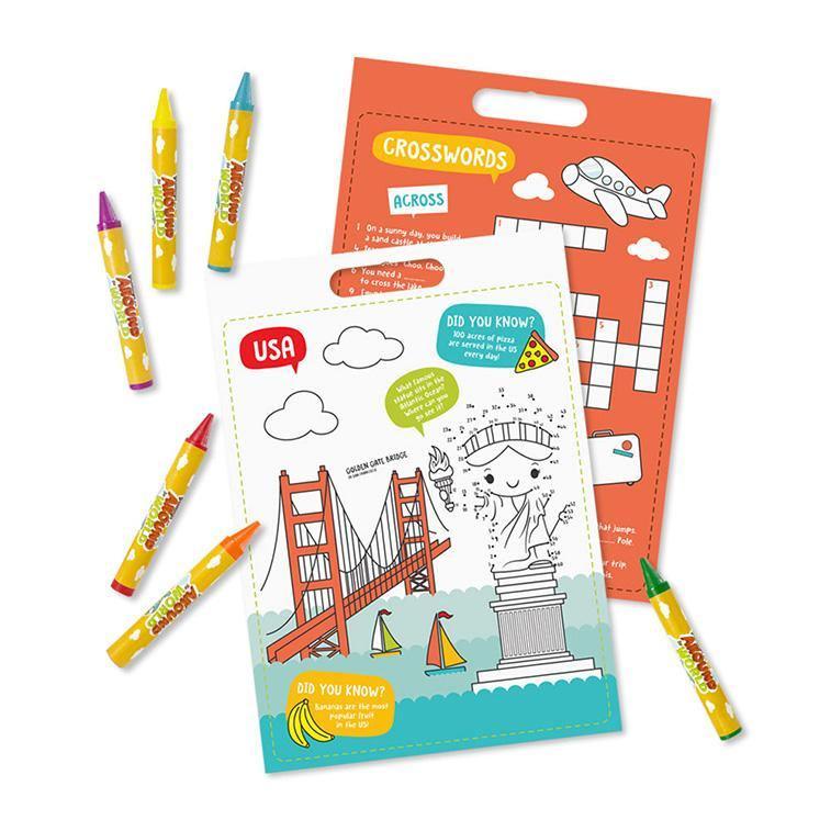 Activity Book: Around The World - SpectrumStore SG