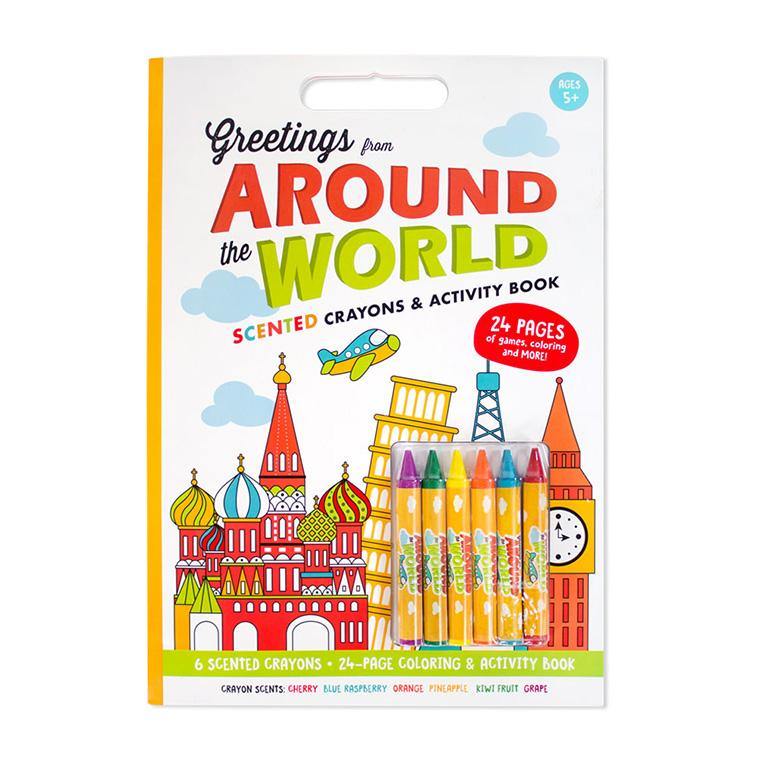 Activity Book: Around The World - SpectrumStore SG