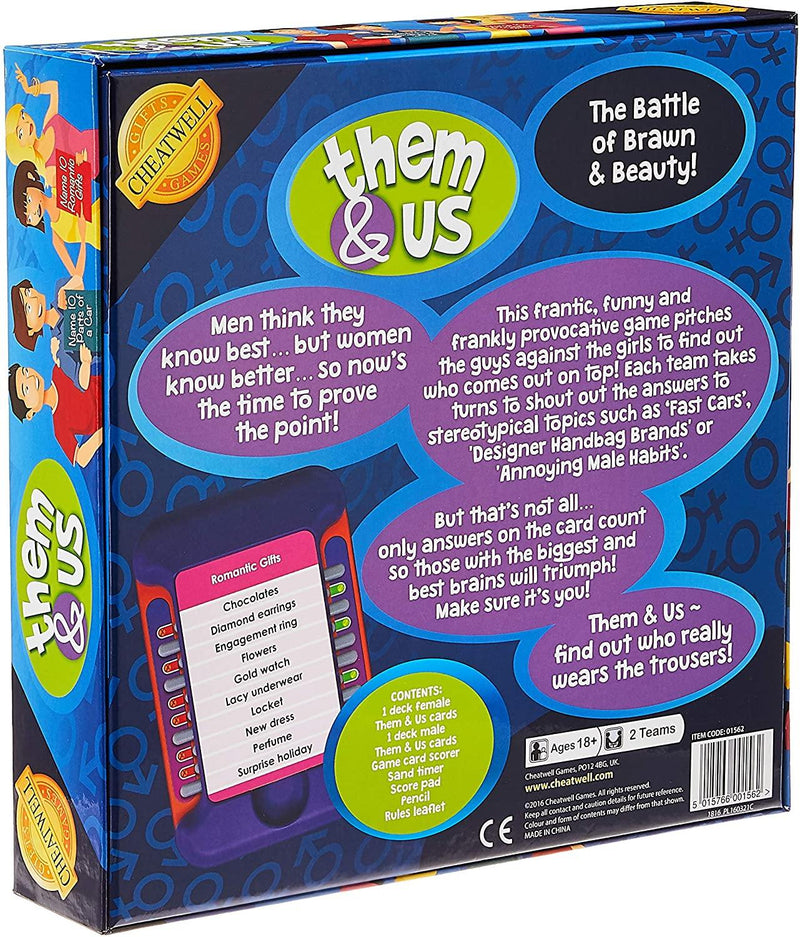 Adult Fun Games: Them & Us - SpectrumStore SG